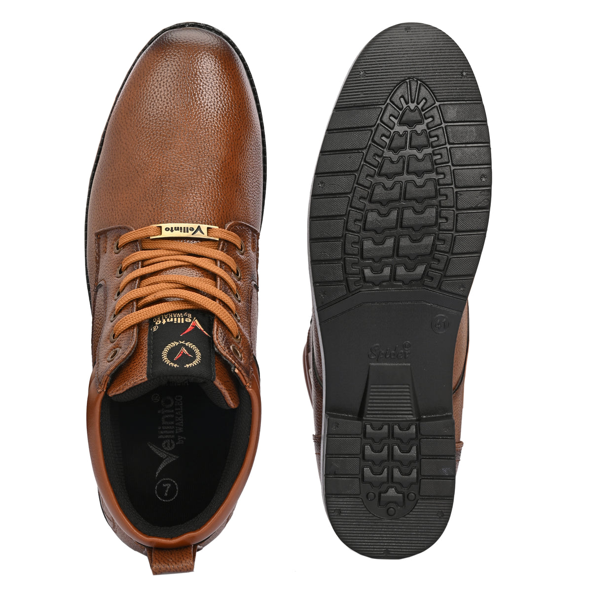 Vellinto CARTER Casual Boots For Men ll Synthetic Leather Boots