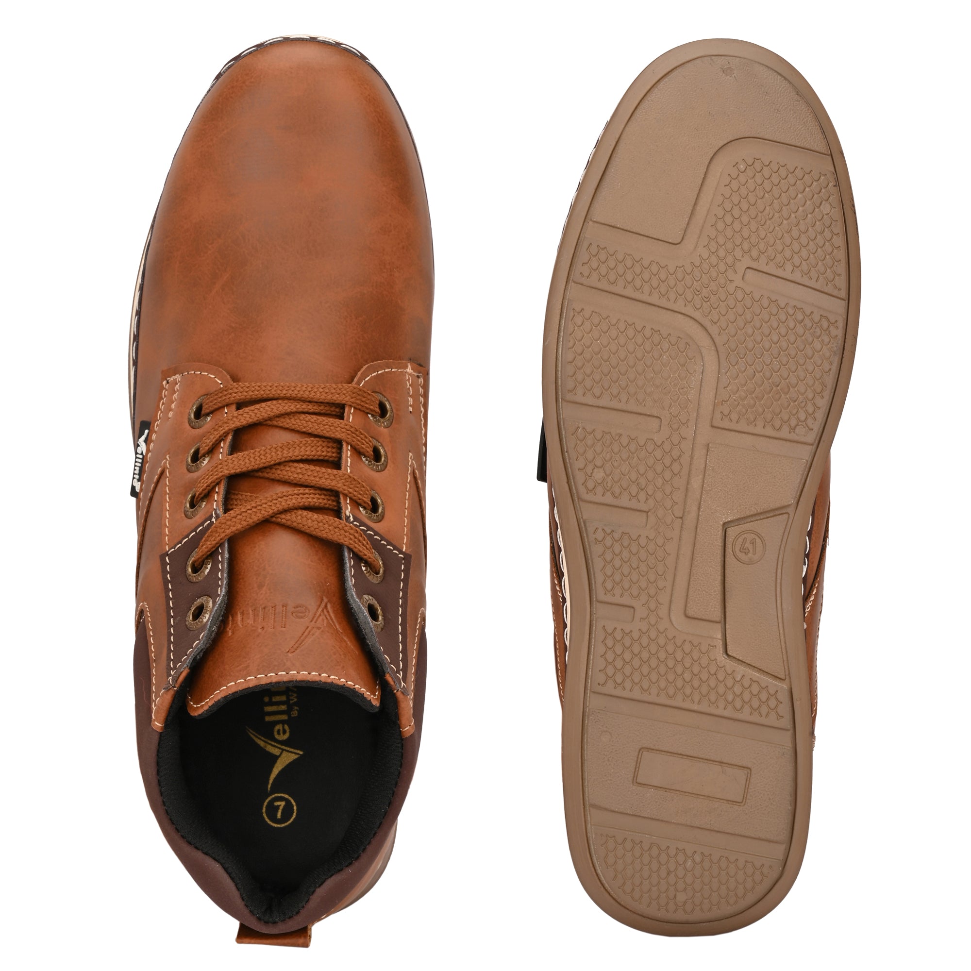 Vellinto Vellinto Stylish and Trendy GRIZZLY Mid-Ankle Boot ll Daily Use Casual Sneakers Boots For Men