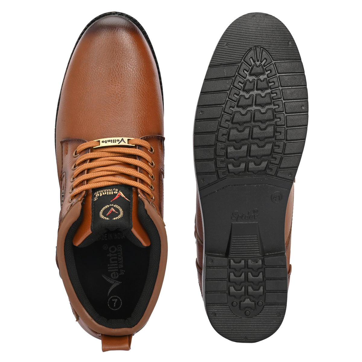 Vellinto Vellinto ALDEN Men's Casual Outdoor Synthetic Leather Boots Boots For Men Casuals For Men