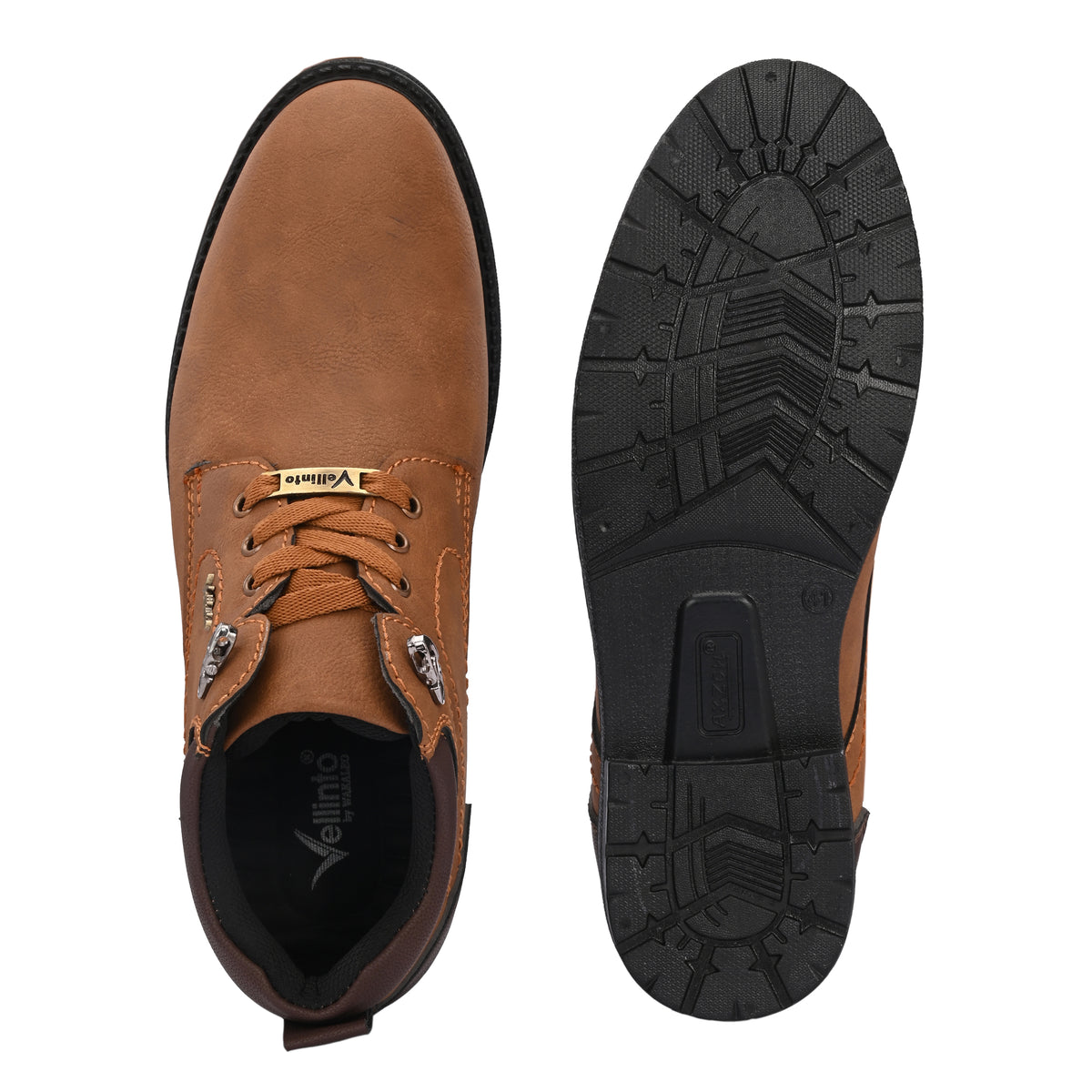 Vellinto Vellinto ALEXANDER Casual Boots For Men ll Synthetic Leather Casuals For Men Boots For Men