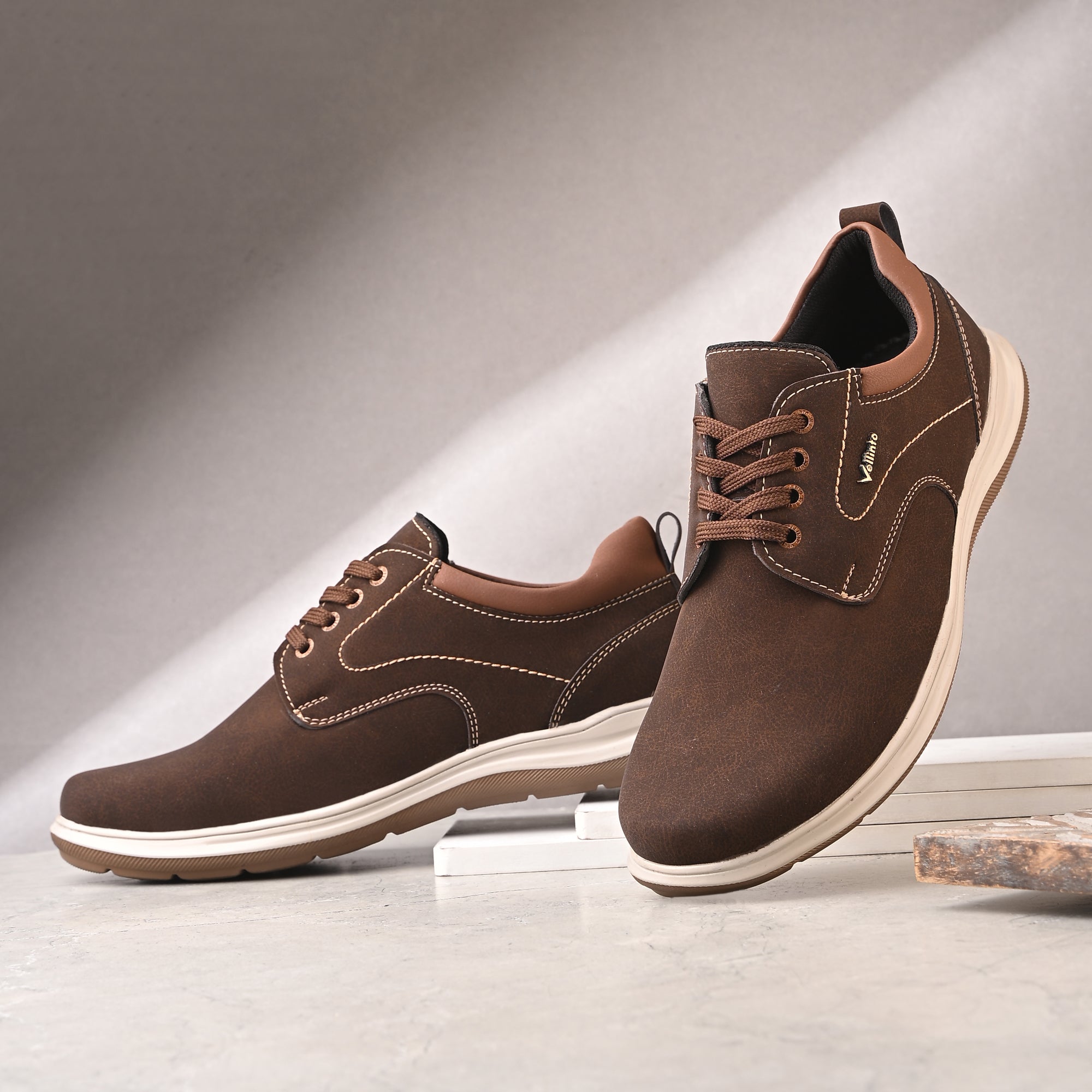 Vellinto Vellinto COCOVIA Casual Derby For Men ll Stylish Semi Formal Shoes Casuals Casuals For Men