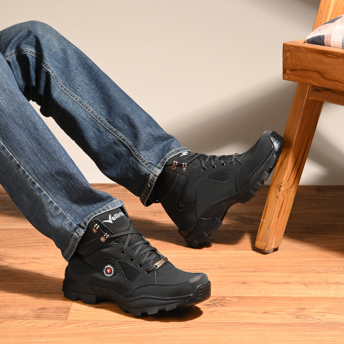 Vellinto vellinto military outdoor boots for men ll casual stylish boots for men Outdoors For Men