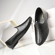 Vellinto BANAJARA Men’s Ethnic Slip-On Mojari | Traditional PU Leather Footwear Party Wear For Men
