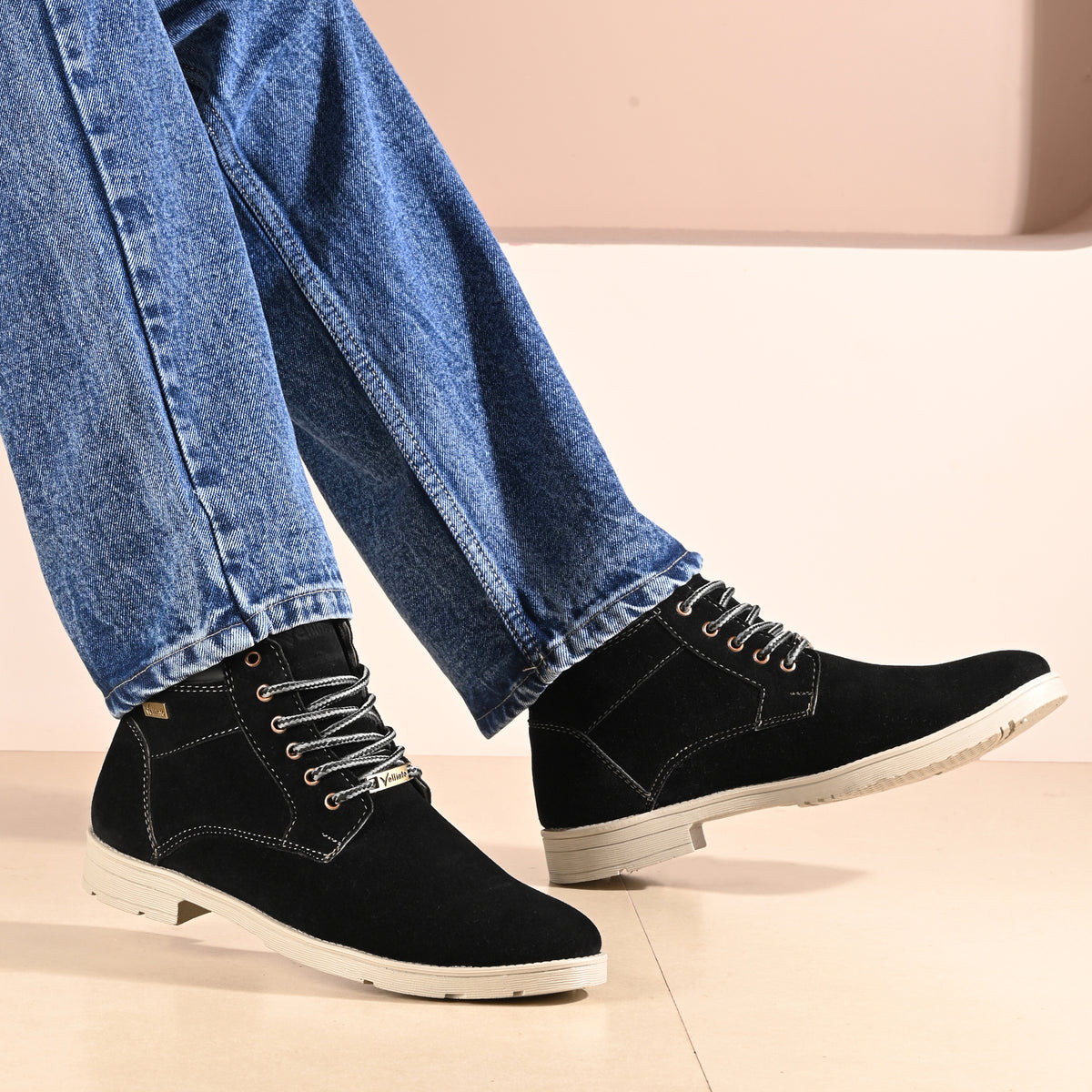 Vellinto Vellinto SANDSCAPE Casual Boots For Men Synthetic Leather Boots Casuals For Men Casuals For Men
