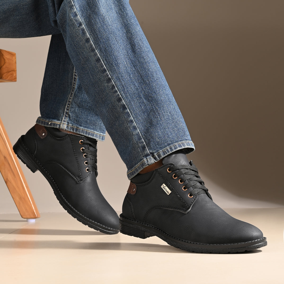Vellinto Vellinto DAPPER Casual Boots For Men ll Synthetic Leather Stylish Boots Boots For Men