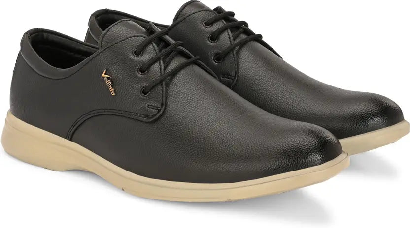 Vellinto OLIVER Casual Derby For Men ll Synthetic Leather Casual Lace-up For Men