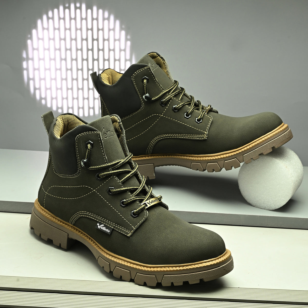 Vellinto OUTLANDER Casual Boots For Men ll Synthetic Leather Boots