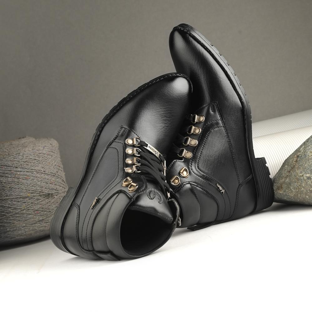 Vellinto AUSTIN Casual Mid-Ankle Synthetic leather Boots For Men