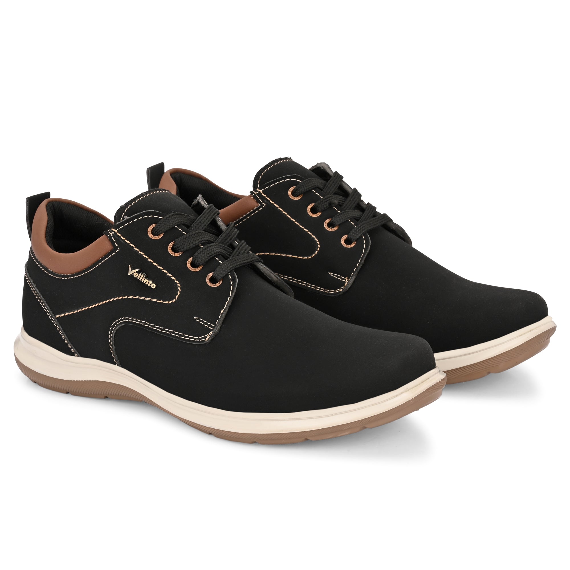 Vellinto Vellinto COCOVIA Casual Derby For Men ll Stylish Semi Formal Shoes Casuals Casuals For Men