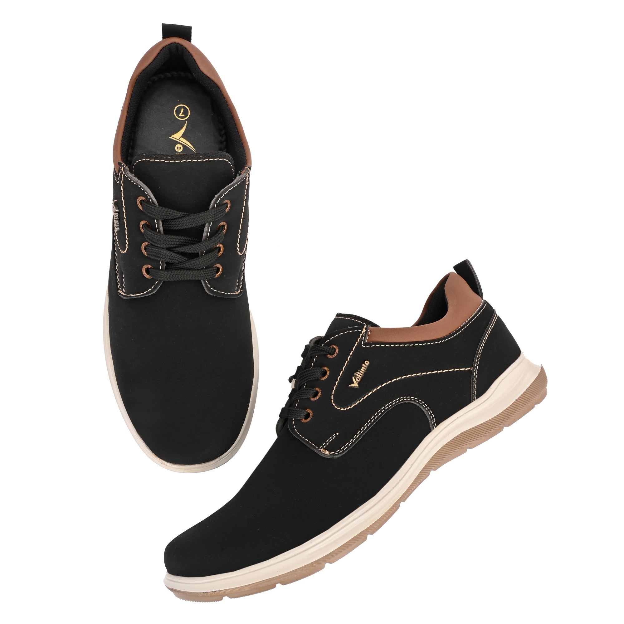 Vellinto Vellinto COCOVIA Casual Derby For Men ll Stylish Semi Formal Shoes Casuals Casuals For Men