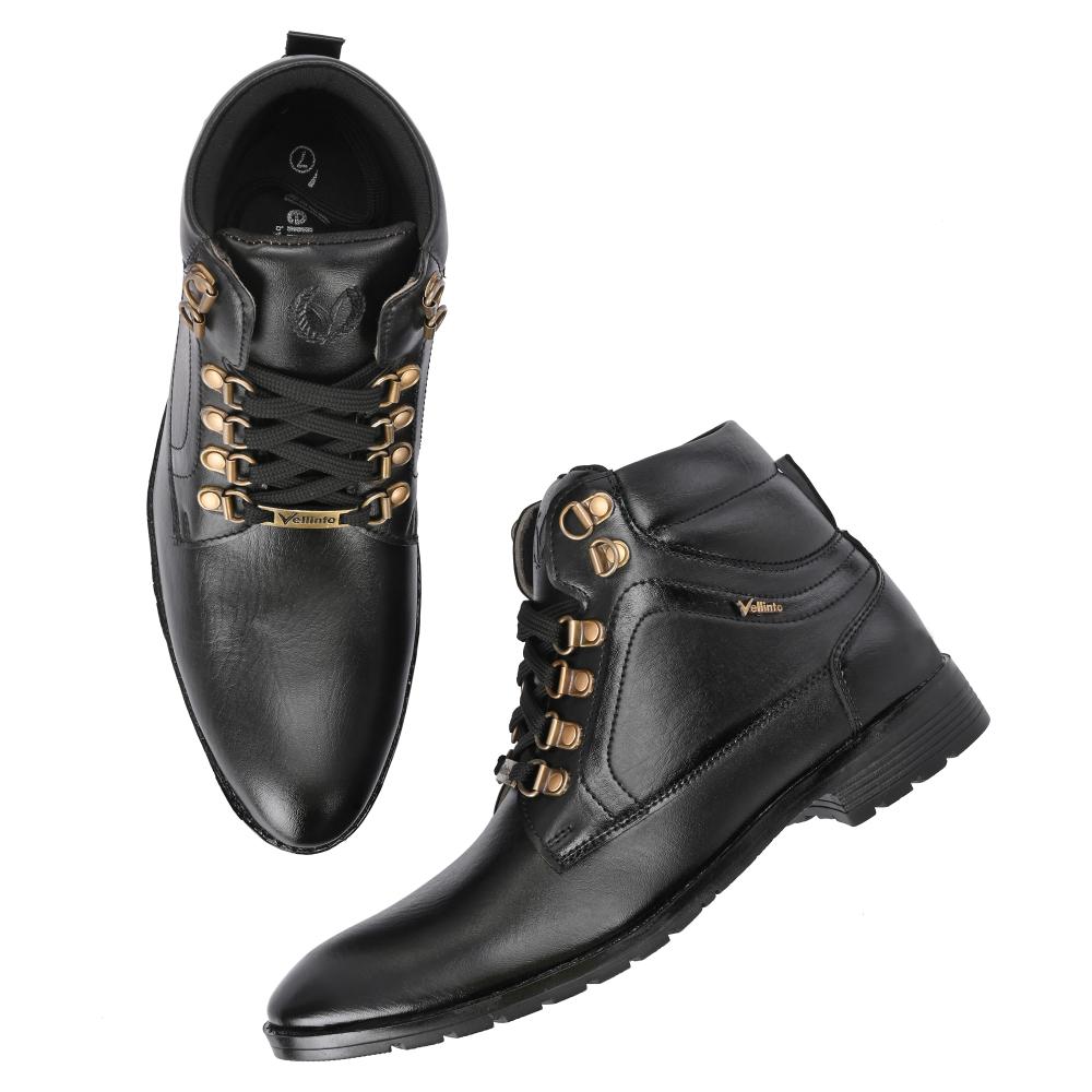 Vellinto AUSTIN Casual Mid-Ankle Synthetic leather Boots For Men