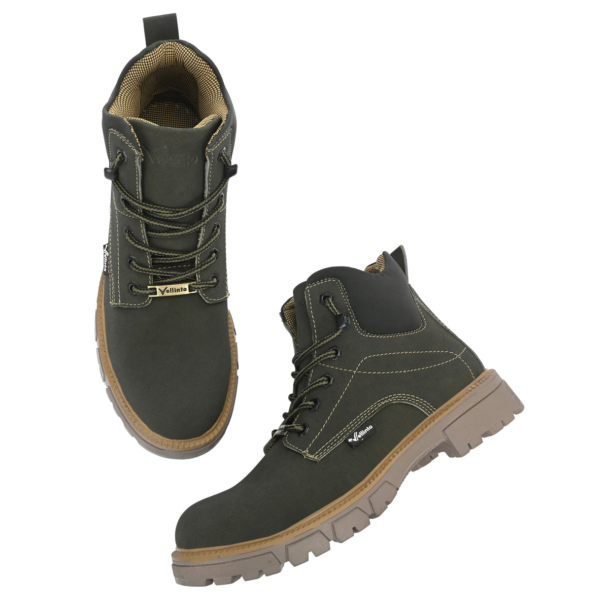 Vellinto OUTLANDER Casual Boots For Men ll Synthetic Leather Boots
