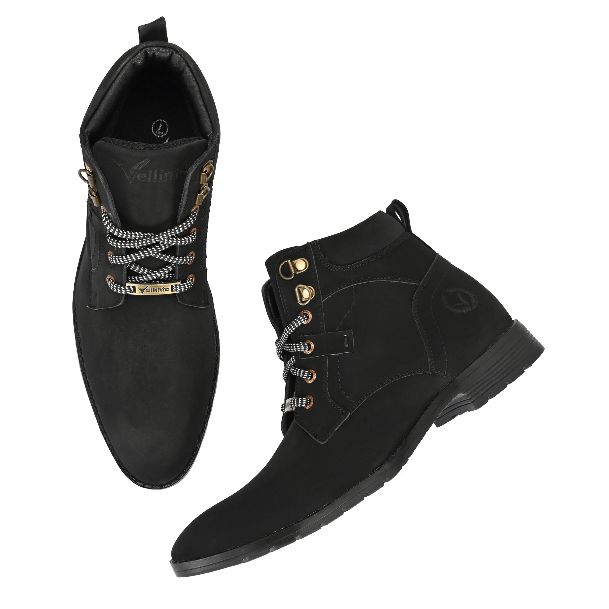 Vellinto ROADBURNER Stylish Synthetic Leather Boots For Men