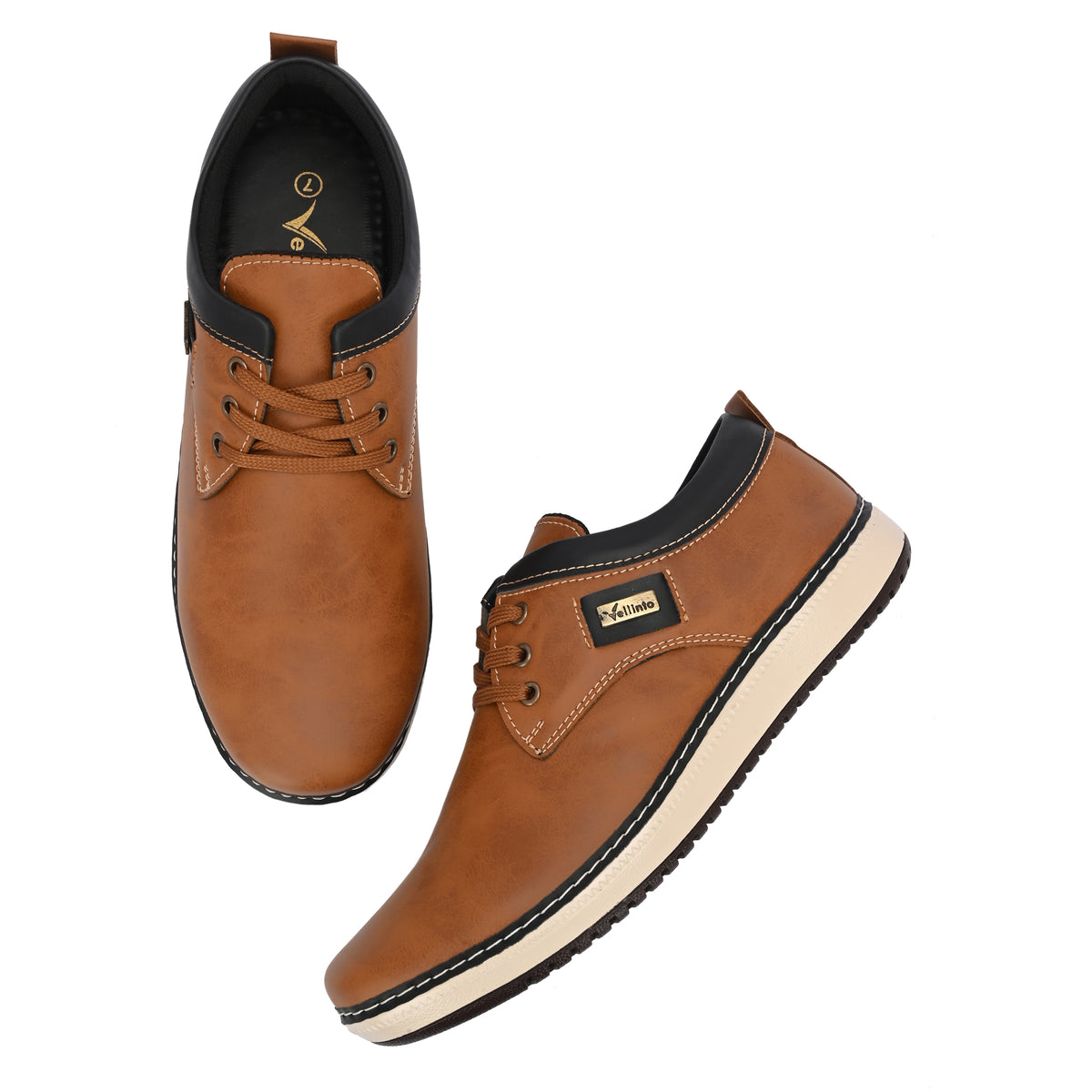 Vellinto Vellinto REGENT Casual Derby For Men Stylish Semi Formal Shoes Casuals For Men Casuals For Men