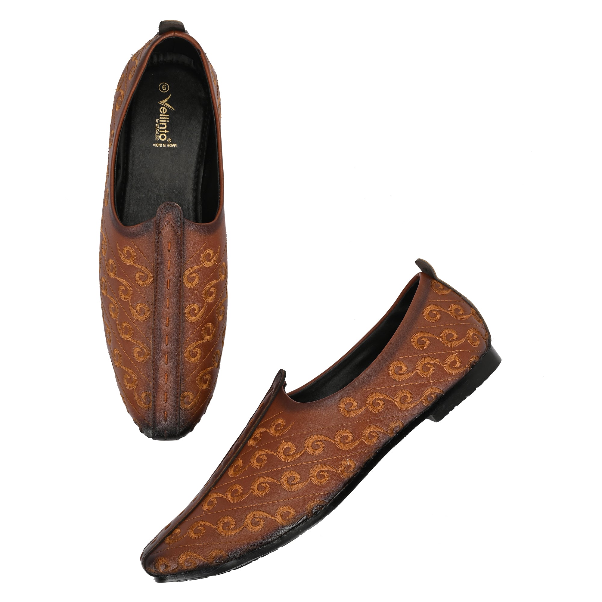 Vellinto RIWAAJ Ethnics Jutti/Mojari/Naagra For Men Casuals For Men