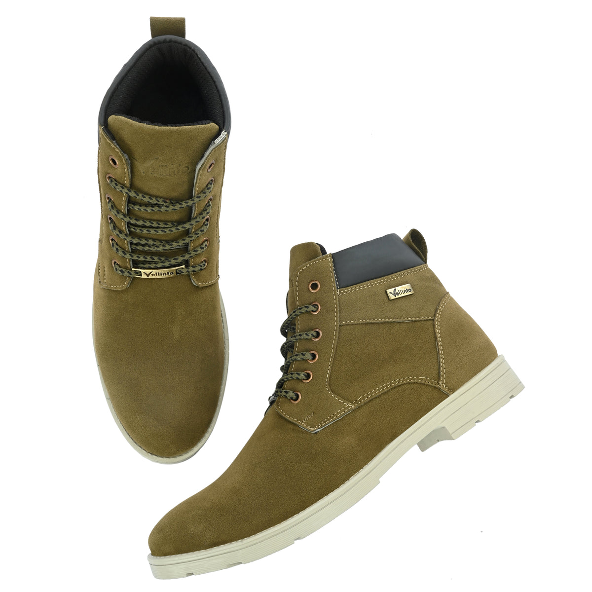 Vellinto Vellinto SANDSCAPE Casual Boots For Men Synthetic Leather Boots Casuals For Men Casuals For Men