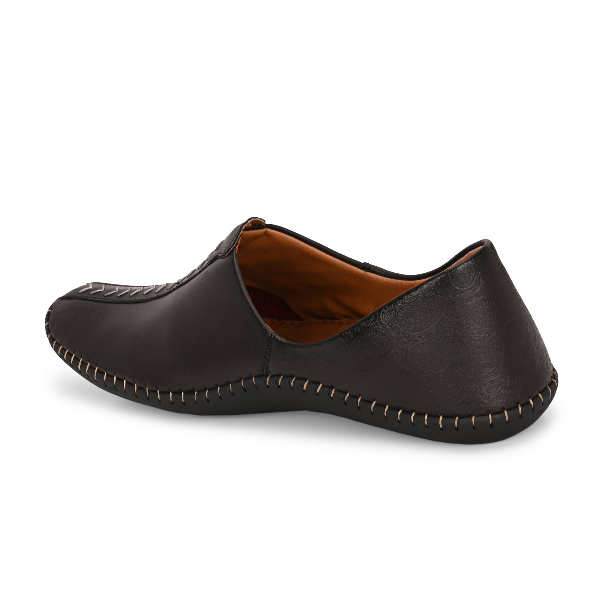 Vellinto ARTIZAN Cool Rajasthani Stitched Design Jutis Mojaris Nagra For Men Casuals For Men