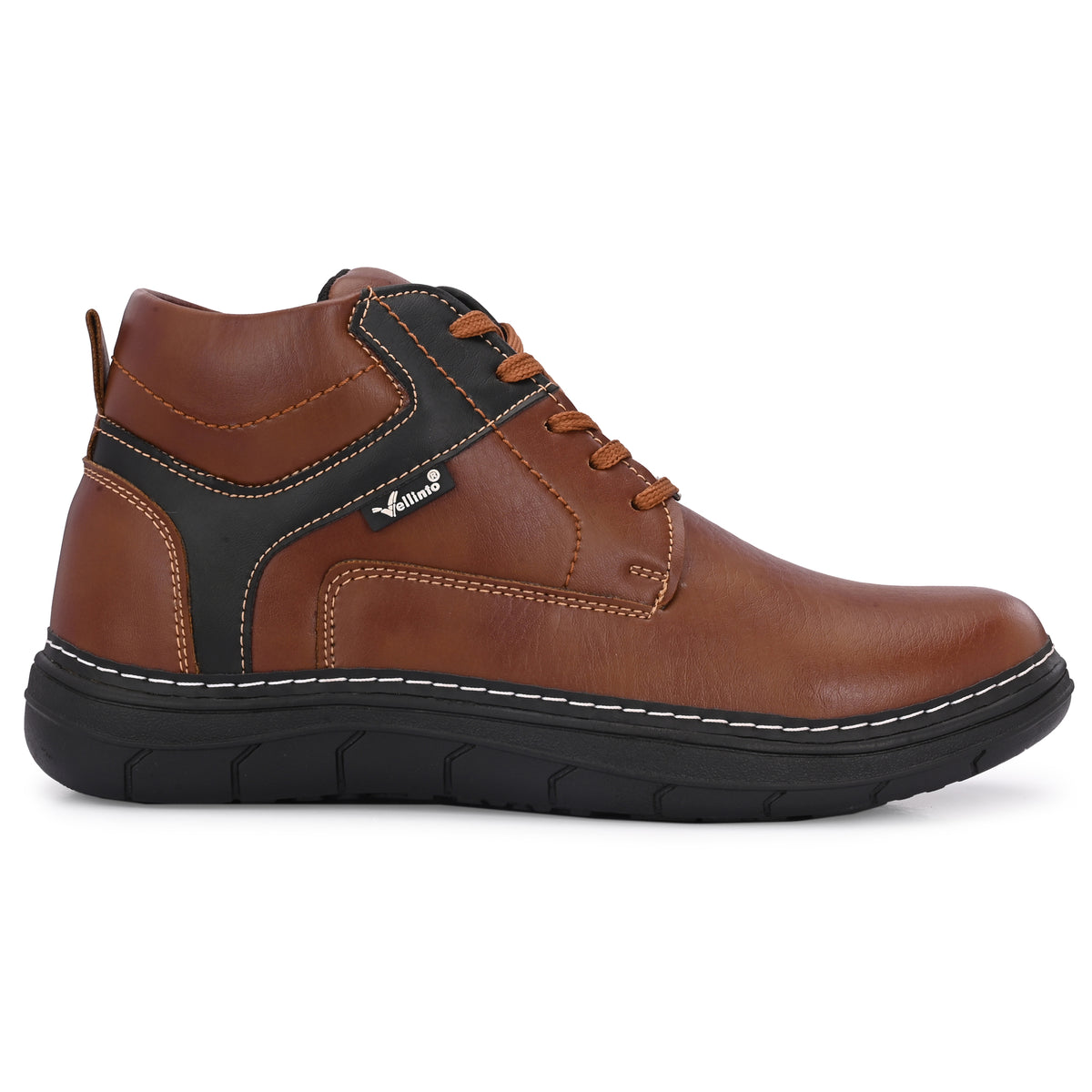 Vellinto Vellinto VEGA Casual Derby Boots For Men ll Stylish Semi Formal Boots For Men Casuals For Men