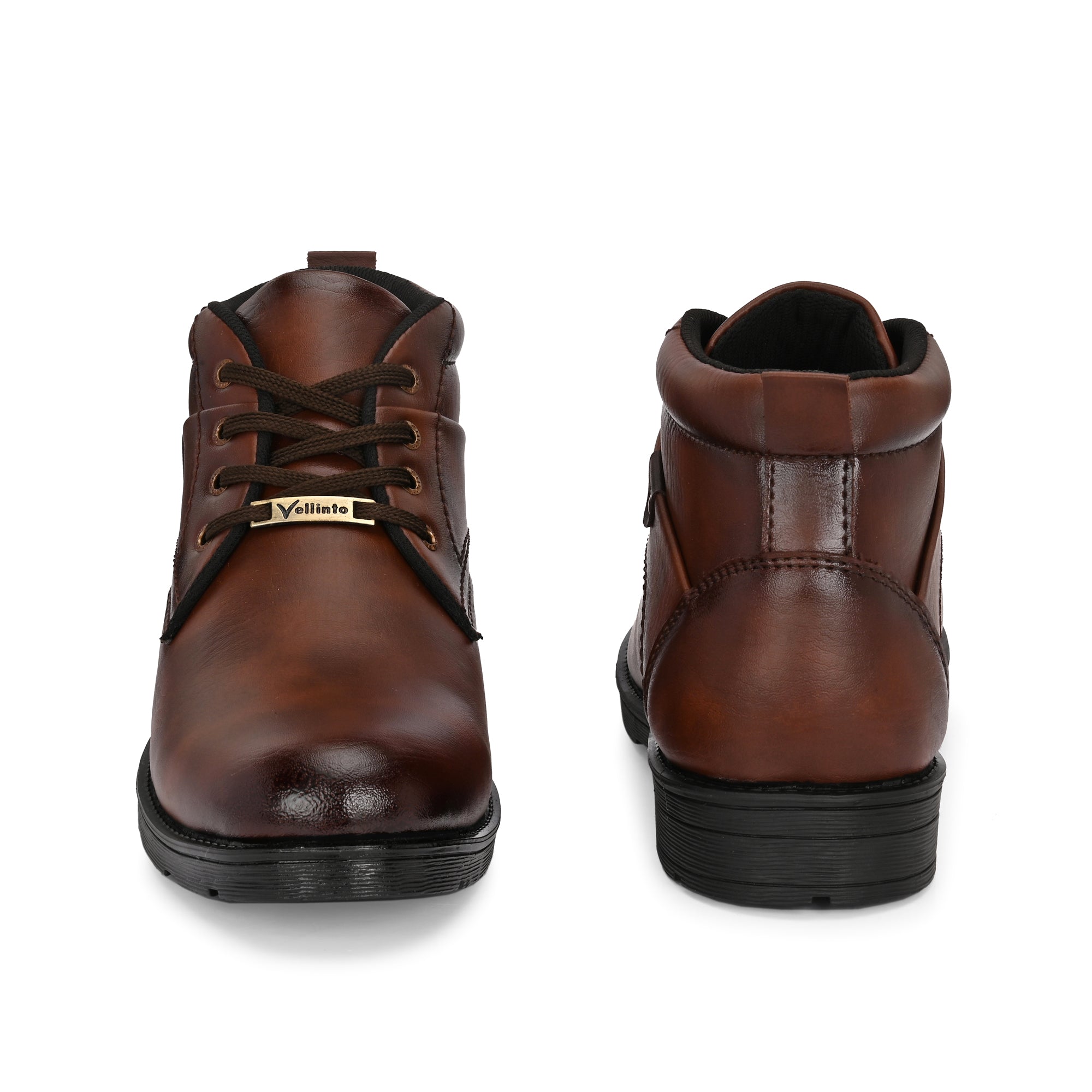 Stylish, Trendy Mid-Ankle Boots ll Daily Use Casual Lace Up Shoe Boots For Men