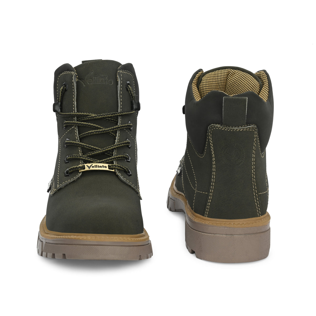 Vellinto OUTLANDER Casual Boots For Men ll Synthetic Leather Boots