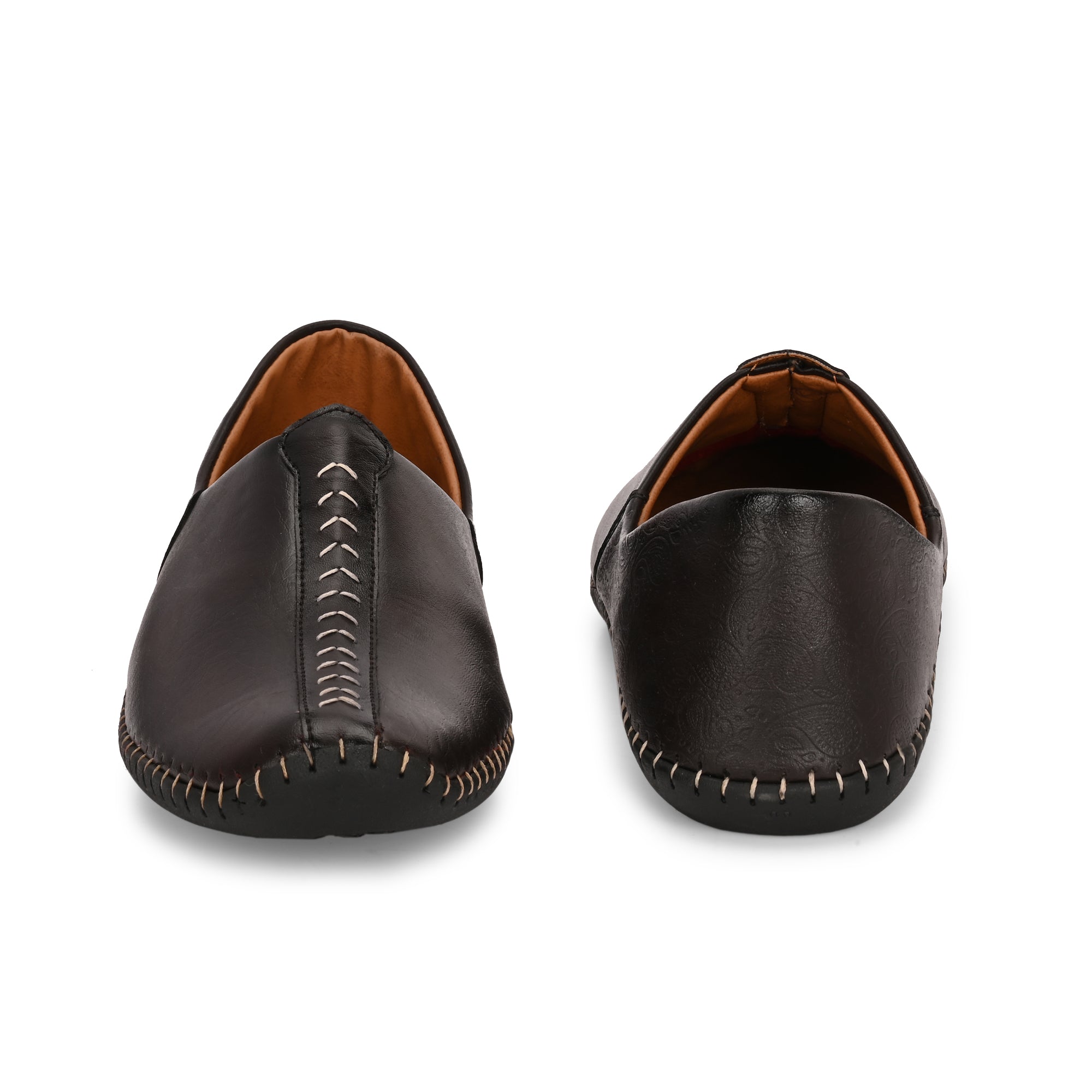 Vellinto ARTIZAN Cool Rajasthani Stitched Design Jutis Mojaris Nagra For Men Casuals For Men