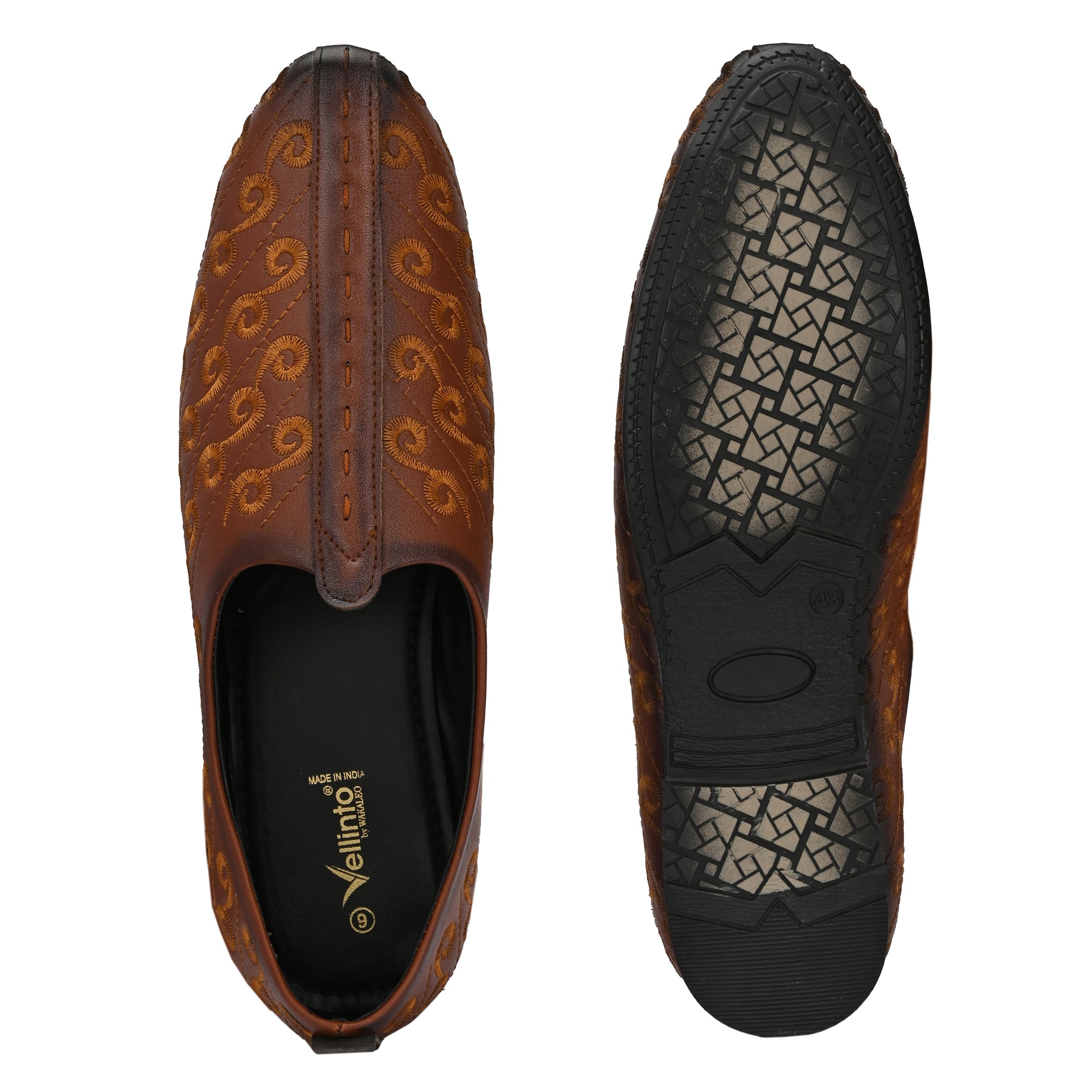 Vellinto RIWAAJ Ethnics Jutti/Mojari/Naagra For Men Casuals For Men