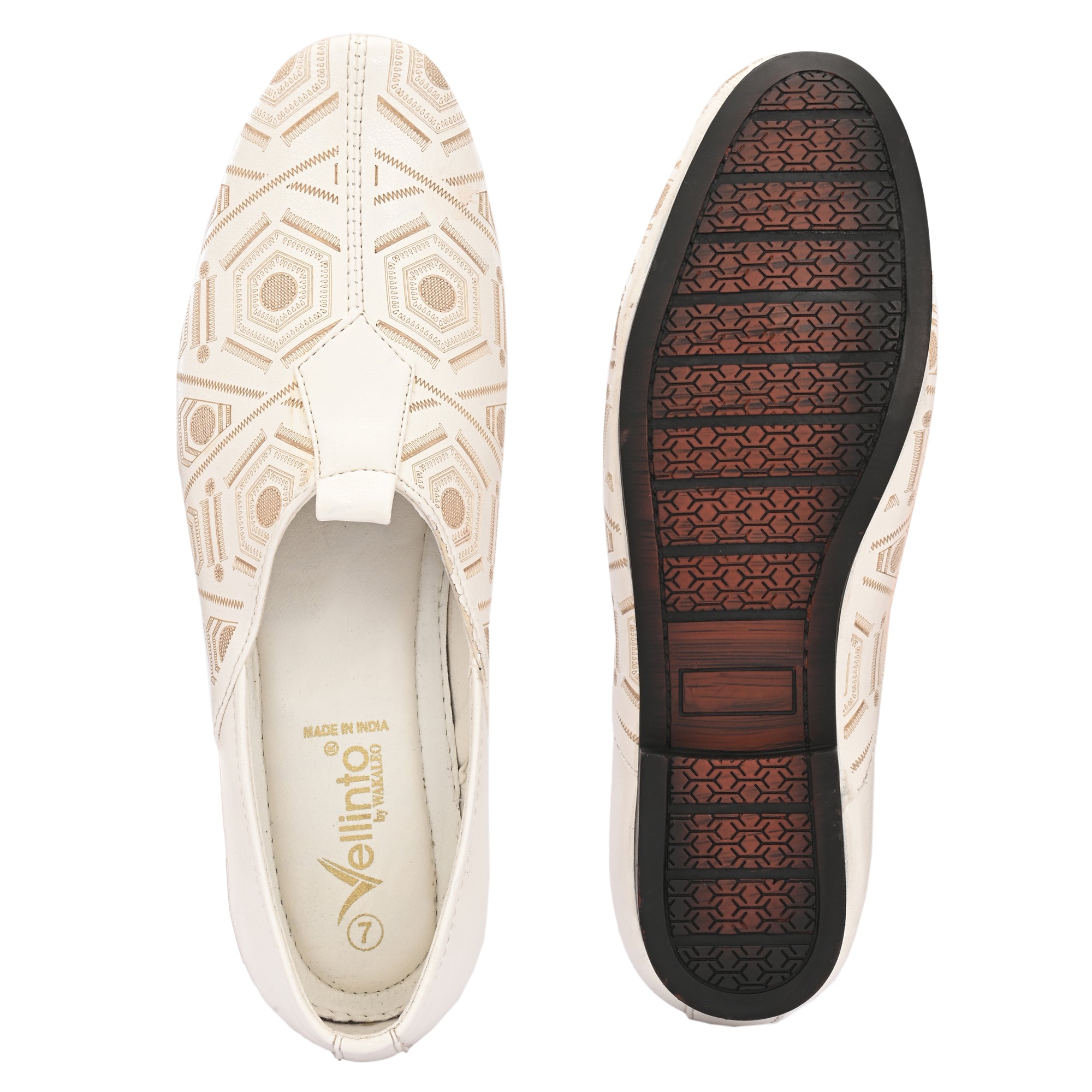 Vellinto Vellinto ZIVAH Cool Rjasthani Ethnic Jutti For Men ll Party Wear Mojari For Men Party Wear For Men
