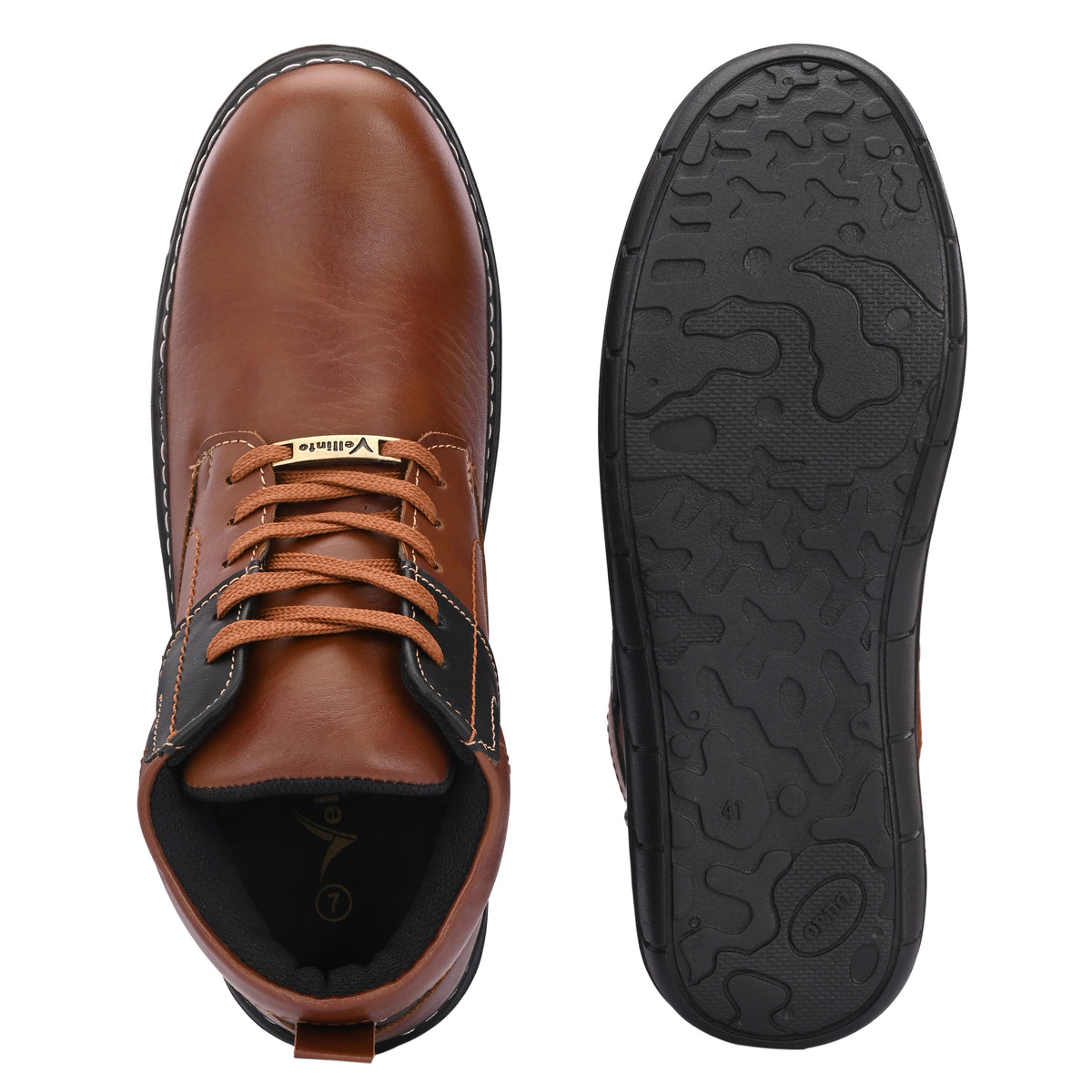 Vellinto Vellinto VEGA Casual Derby Boots For Men ll Stylish Semi Formal Boots For Men Casuals For Men