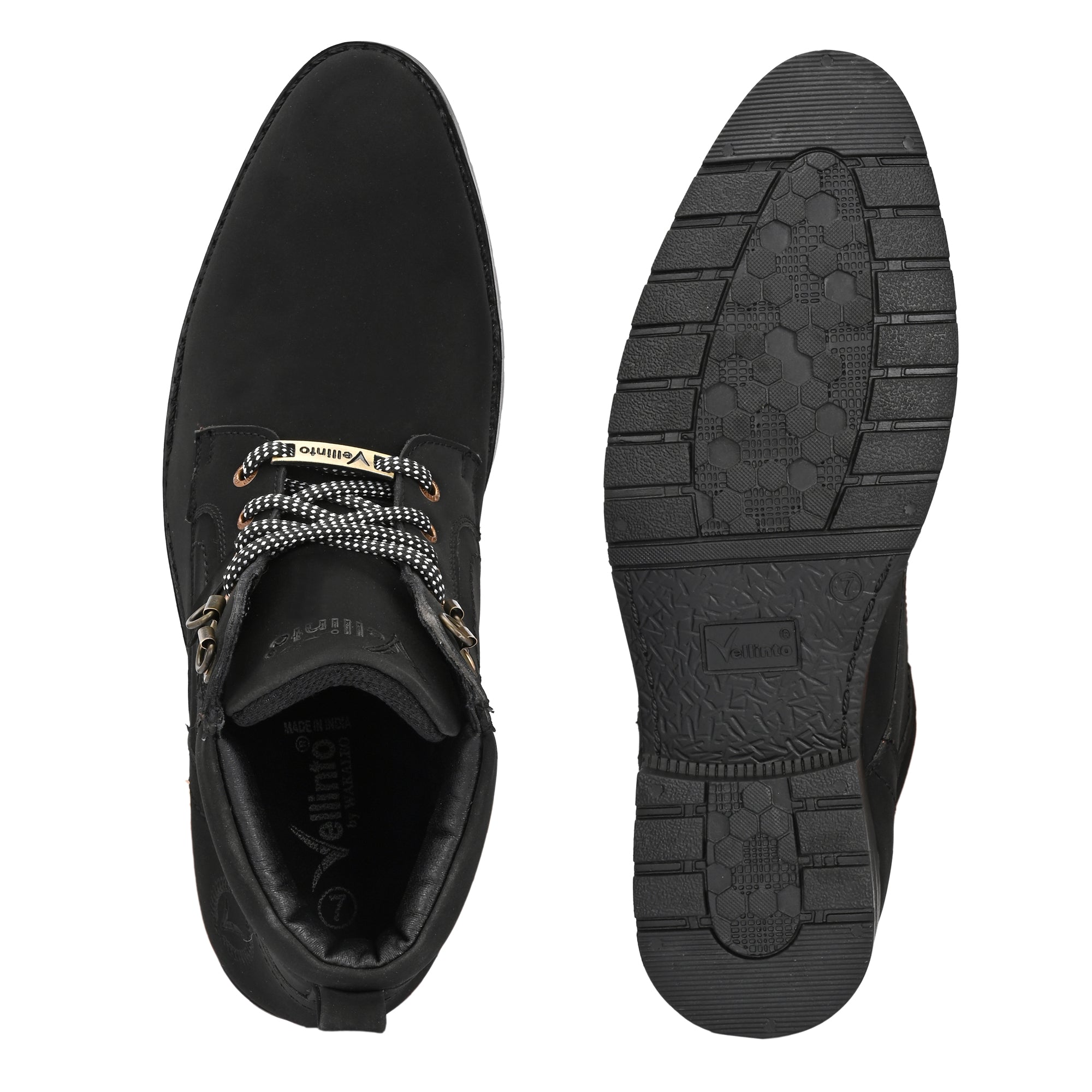 Vellinto ROADBURNER Stylish Synthetic Leather Boots For Men