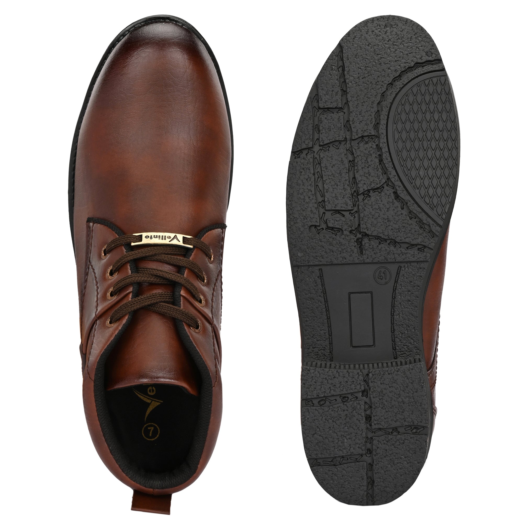 Stylish, Trendy Mid-Ankle Boots ll Daily Use Casual Lace Up Shoe Boots For Men