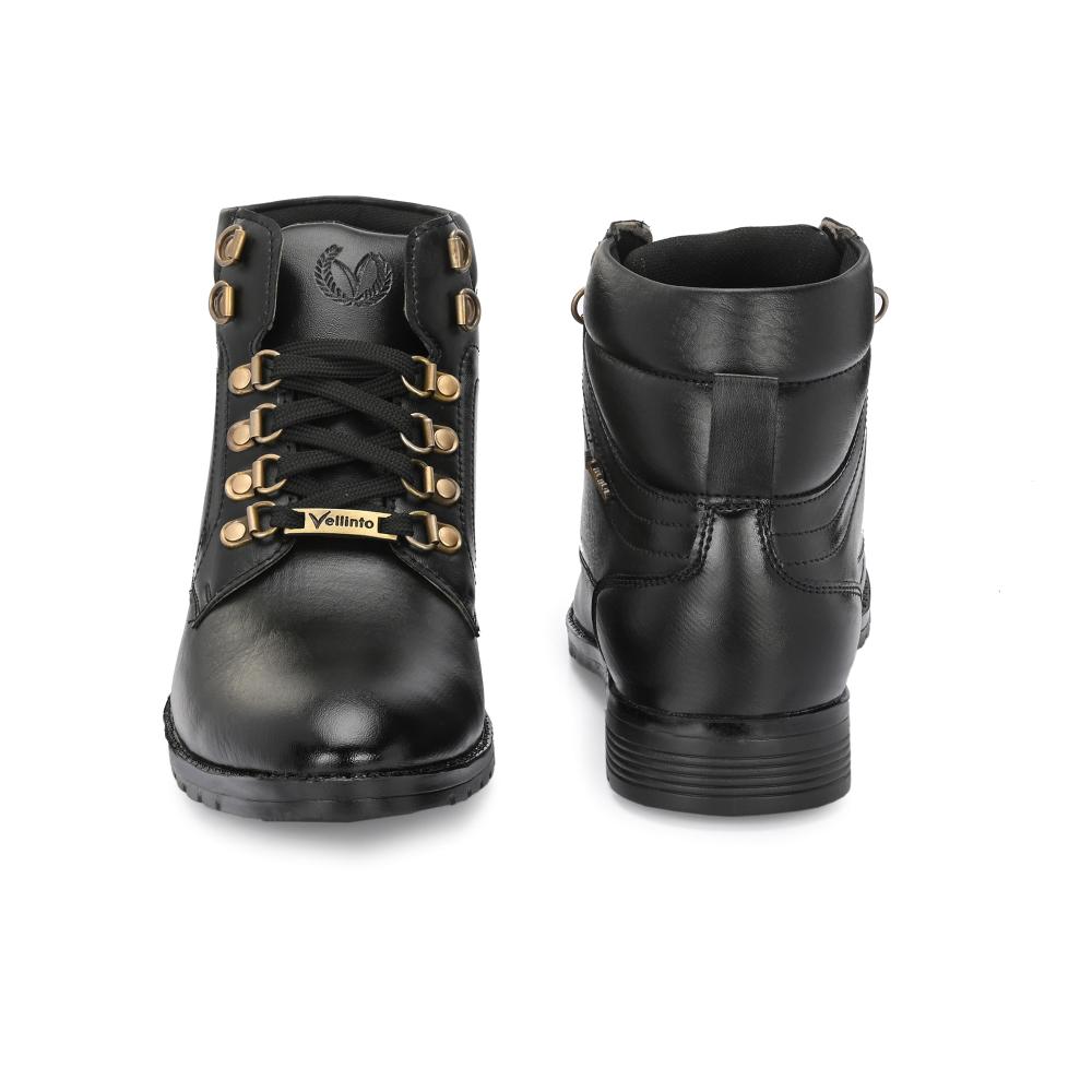 Vellinto AUSTIN Casual Mid-Ankle Synthetic leather Boots For Men