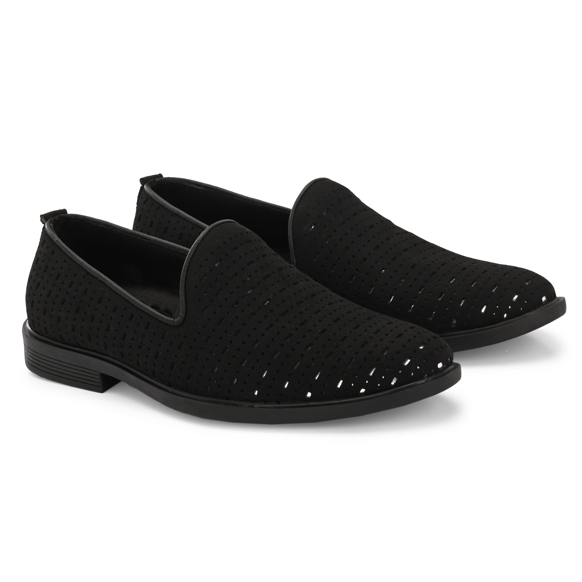 Vellinto ZENTRO Urban Classic Breathable Perforated Slipon Formal Comfort Loafer Party Wear For Men