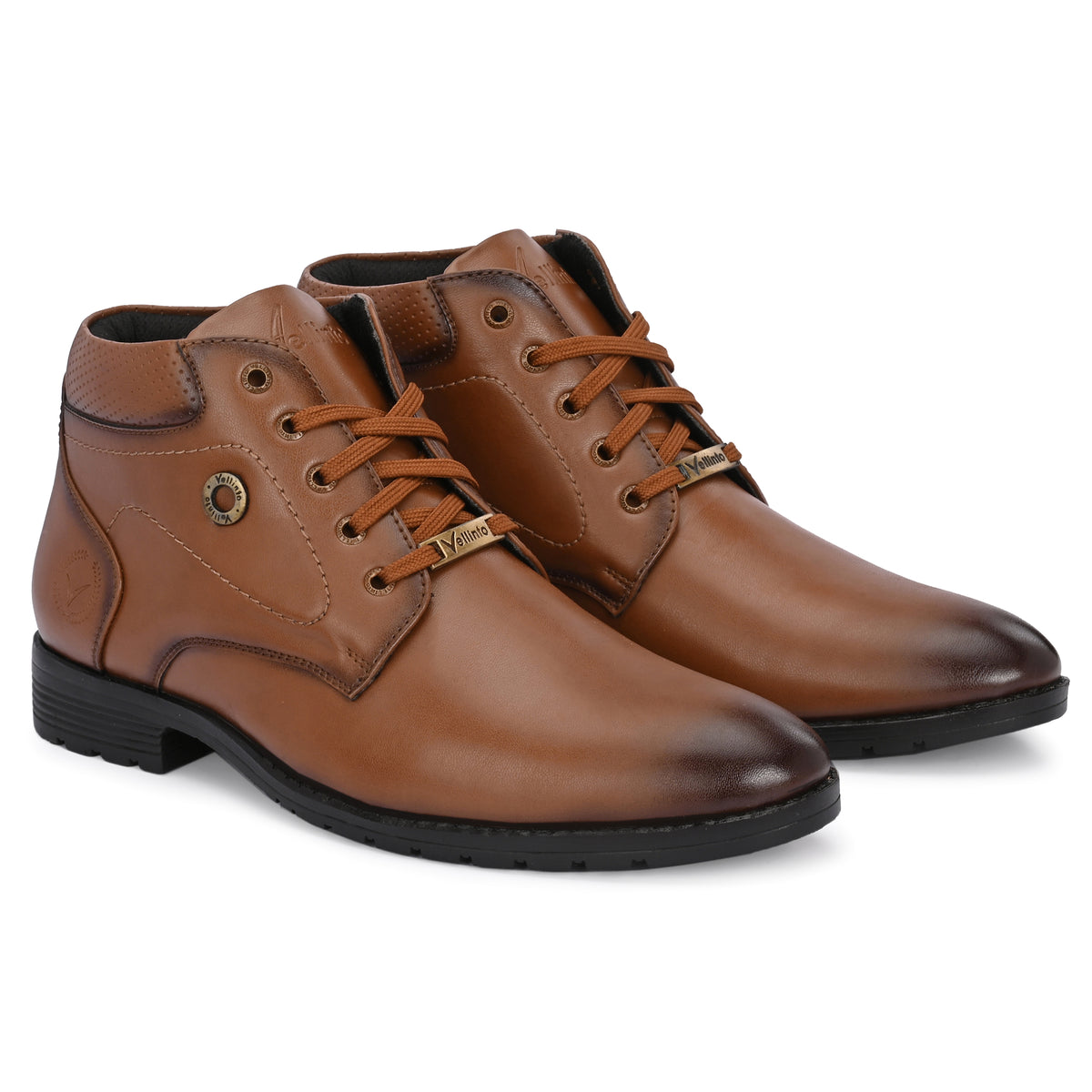 Vellinto OAKWOOD Casual Boots For Men ll Synthetic Leather Formal Boots For Men Boots For Men