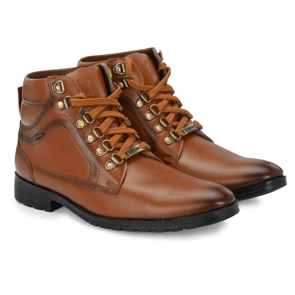 Vellinto AUSTIN Casual Mid-Ankle Synthetic leather Boots For Men