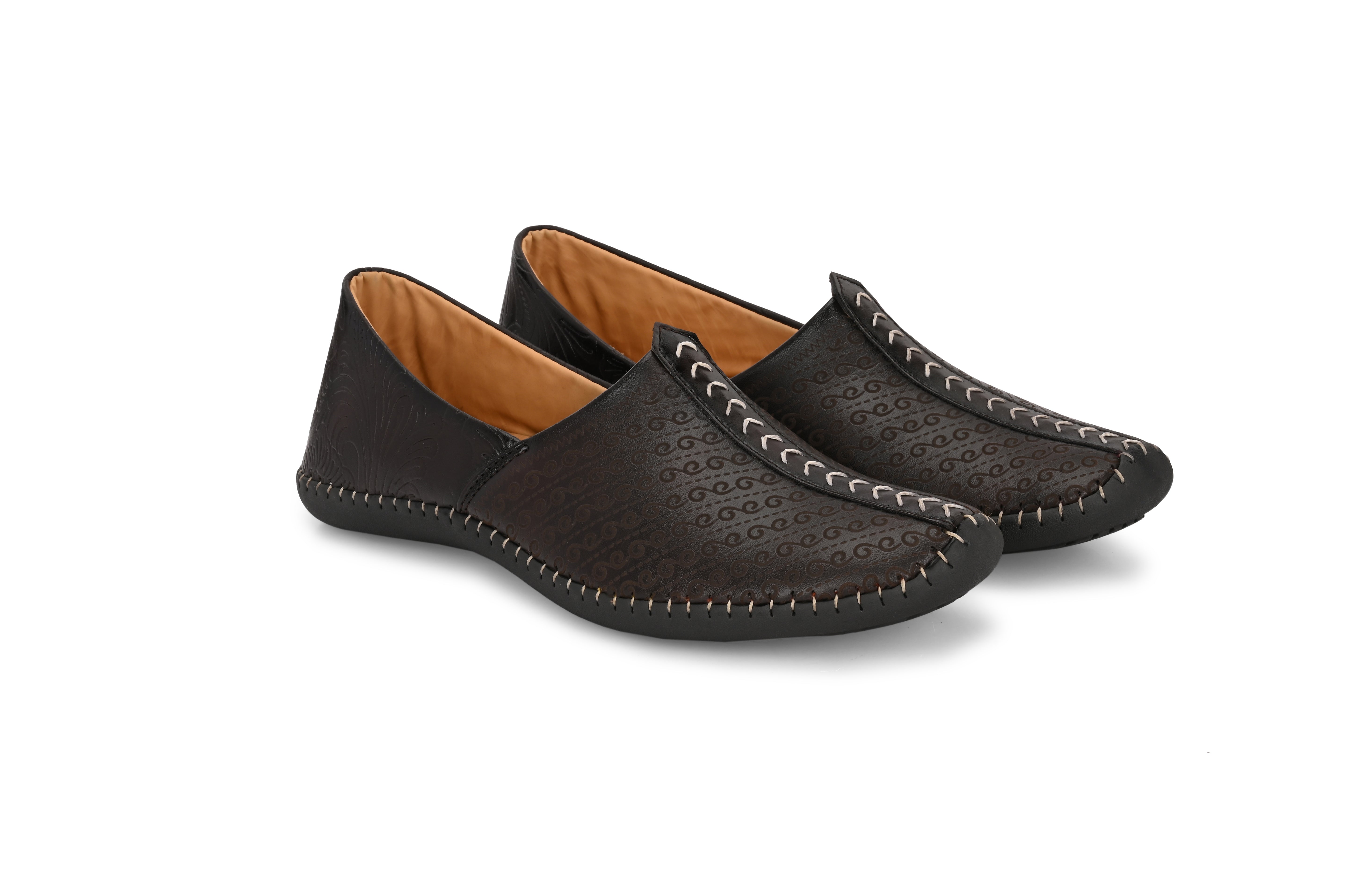 Vellinto SUTRA Cool Rjasthani Ethnic Juttis For Men ll Party Wear Mojaris