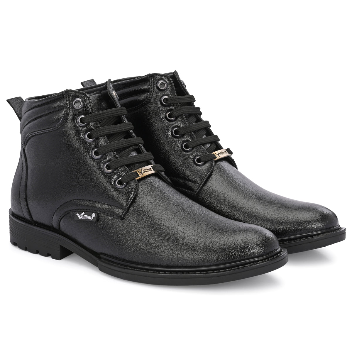 Vellinto Vellinto TIMBER Casual Boots For Men ll Synthetic Leather Boots Casuals For Men Boots For Men