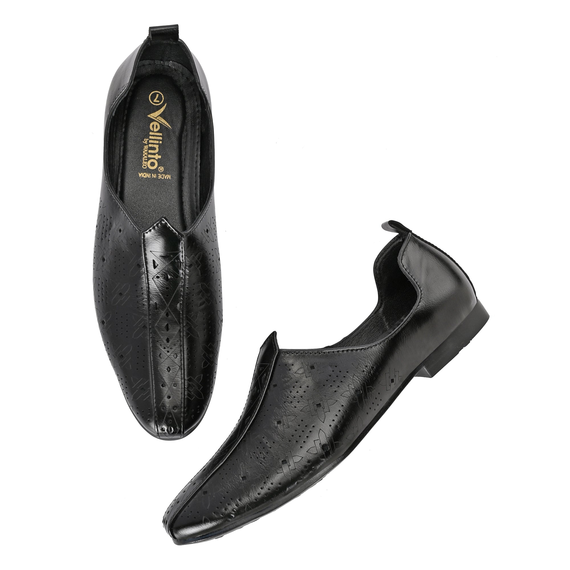 Vellinto Vellinto VOHRA Cool Rajasthani Jutis Mojaris Nagra For Men Stylish Shoes Party Wear For Men