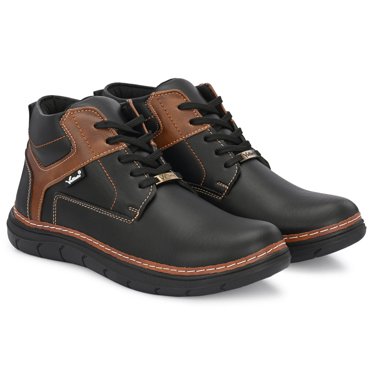 Vellinto Vellinto VEGA Casual Derby Boots For Men ll Stylish Semi Formal Boots For Men Casuals For Men