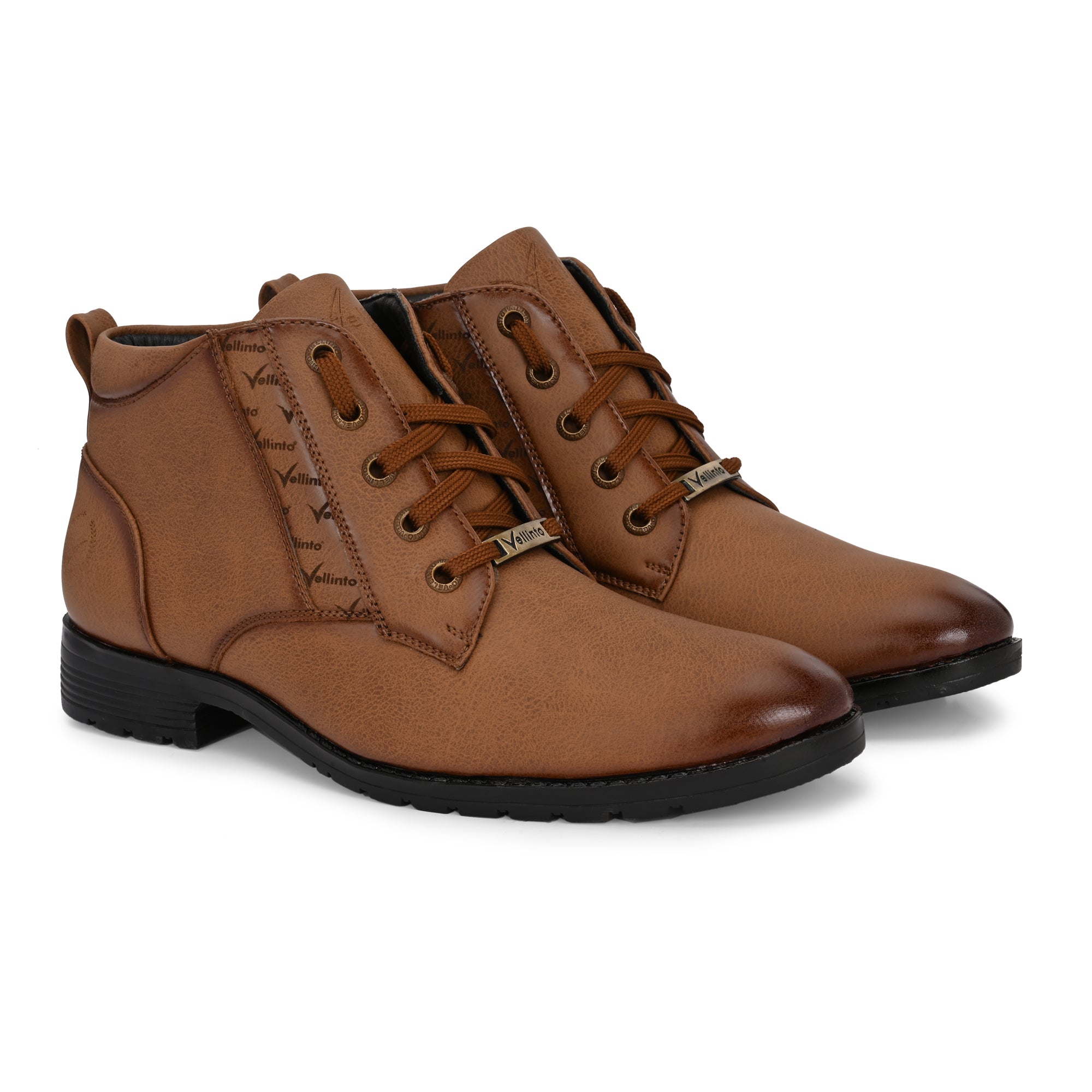 Vellinto Vellinto SANDUNE Casual Mid-Ankle Synthetic leather Boots For Men Boots For Men