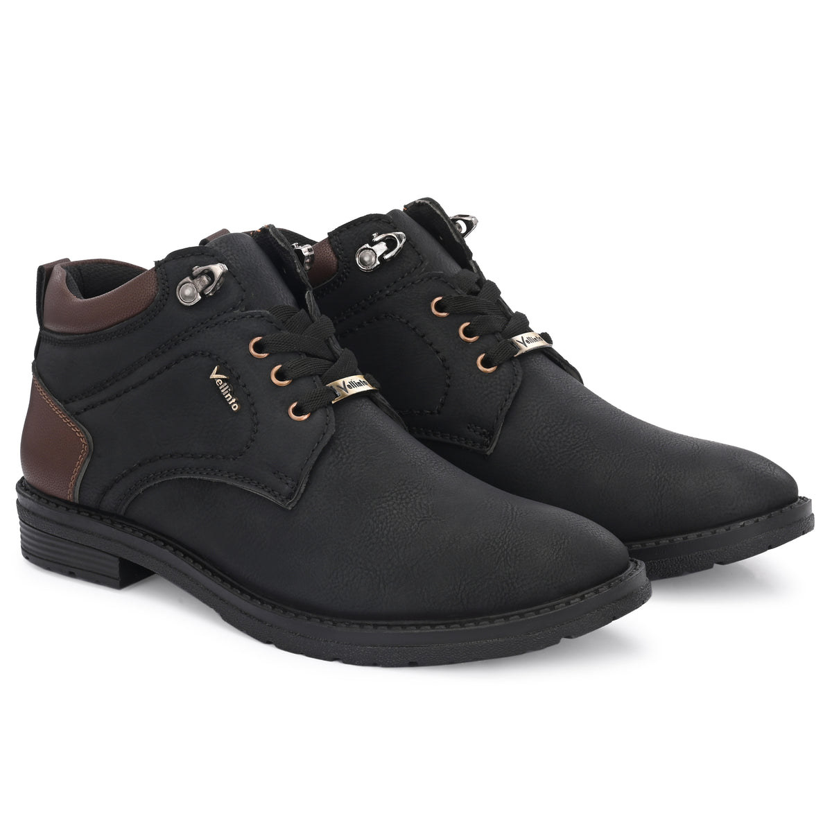 Vellinto Vellinto ALEXANDER Casual Boots For Men ll Synthetic Leather Casuals For Men Boots For Men