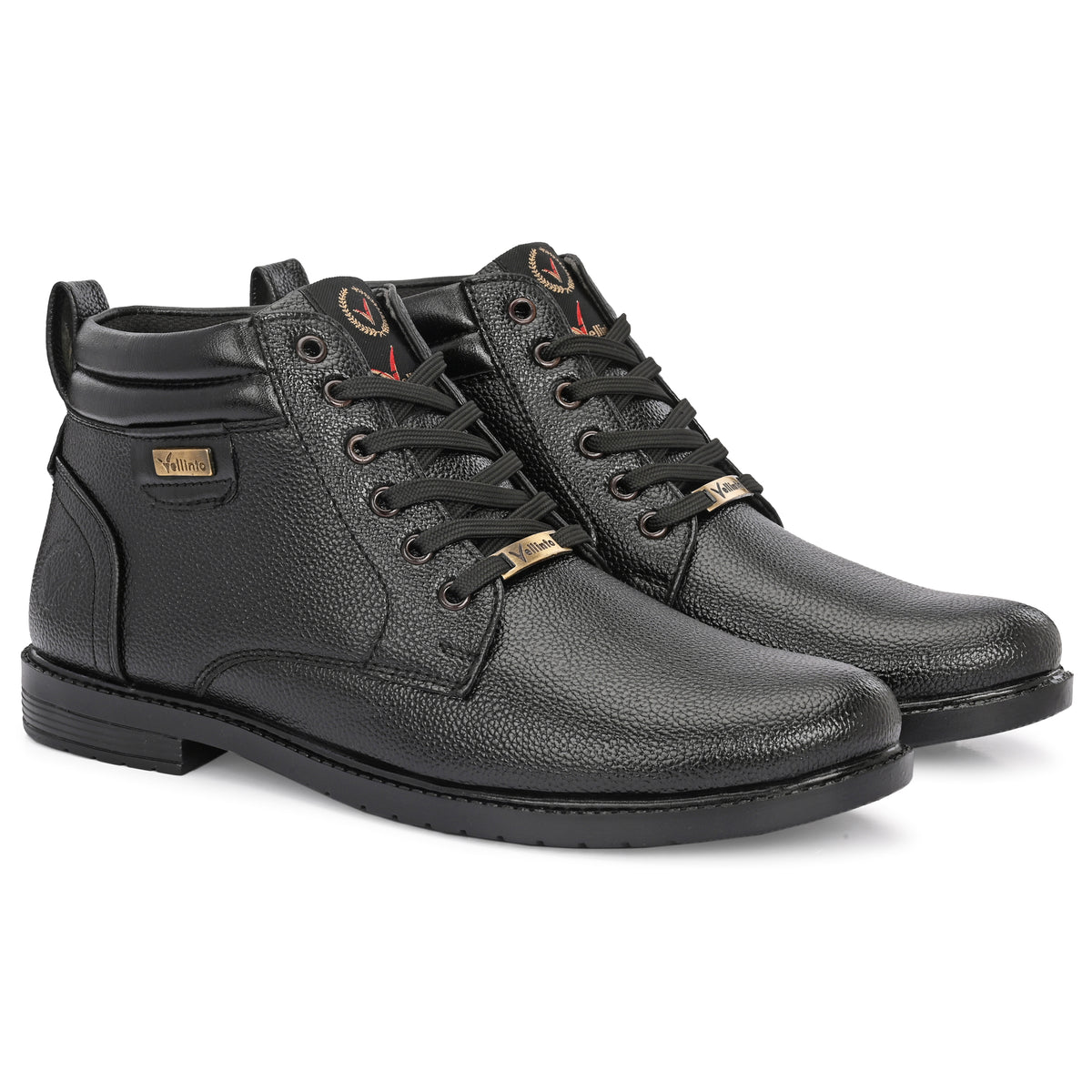 Vellinto CARTER Casual Boots For Men ll Synthetic Leather Boots