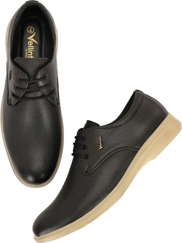 Vellinto OLIVER Casual Derby For Men ll Synthetic Leather Casual Lace-up For Men