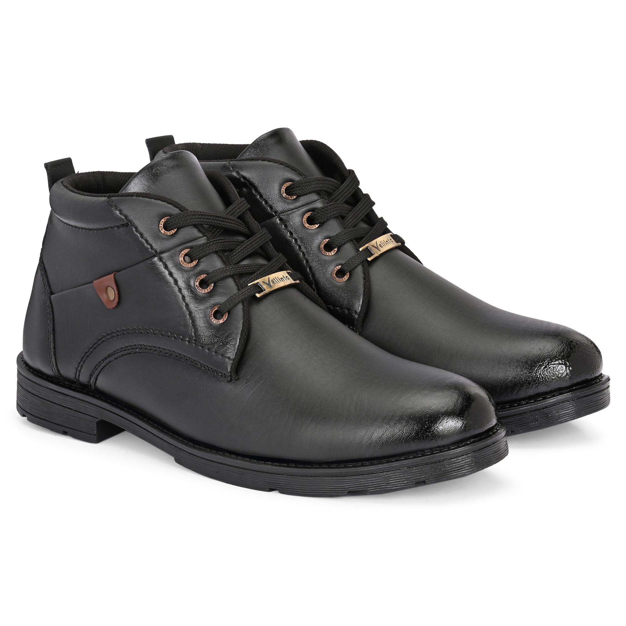 Stylish, Trendy Mid-Ankle Boots ll Daily Use Casual Lace Up Shoe Boots For Men