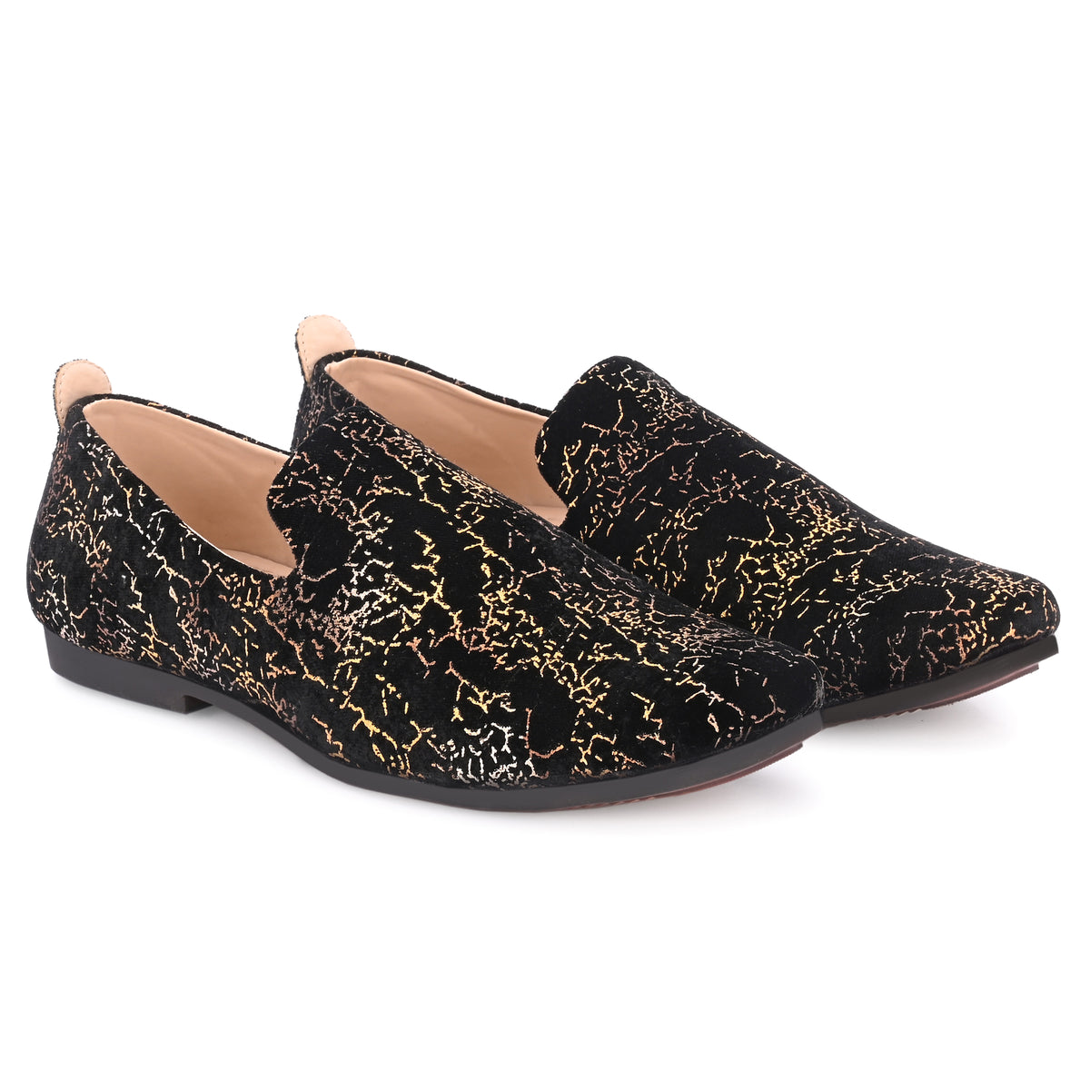 Vellinto MOONLIGHT Party Wear Royal Look Mojaris Juttis Slip On For Men Espadrilles For Men