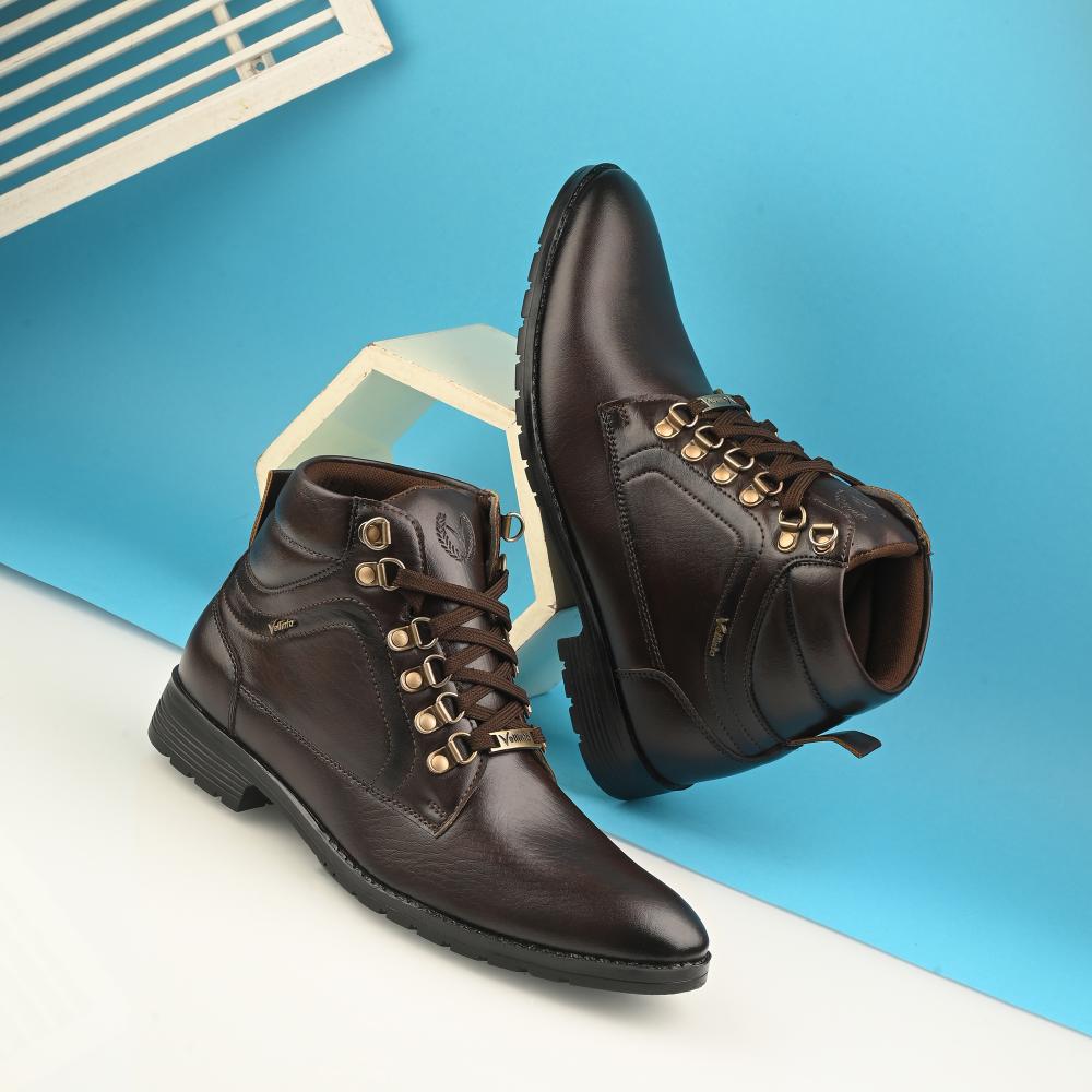 Vellinto AUSTIN Casual Mid-Ankle Synthetic leather Boots For Men