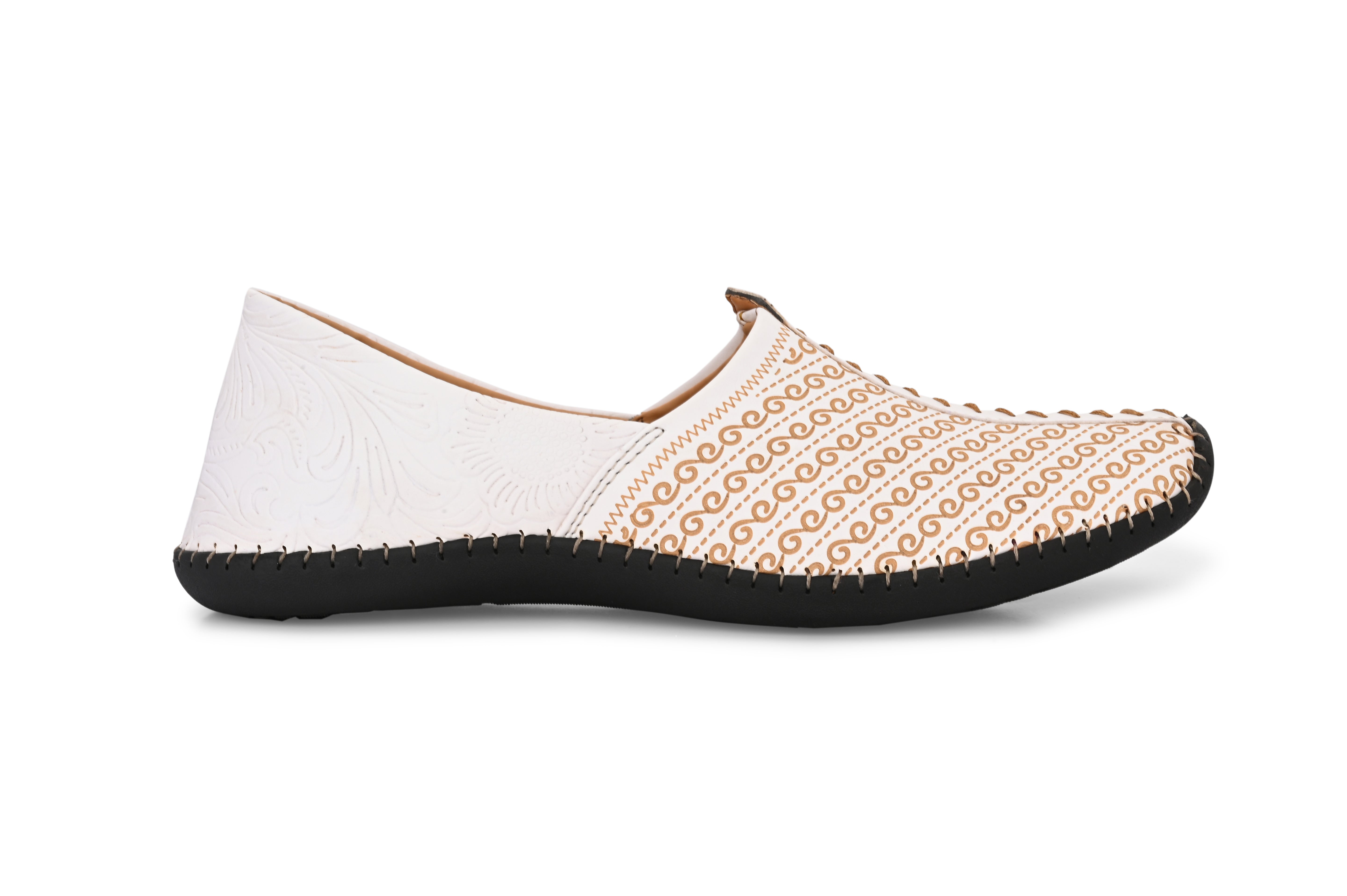 Vellinto SUTRA Cool Rjasthani Ethnic Juttis For Men ll Party Wear Mojaris