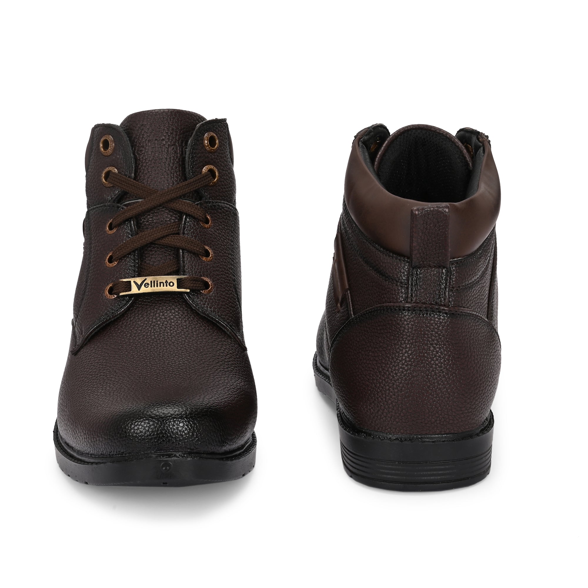 Vellinto BRONZO Casual Boots For Men ll Synthetic Leather Boots Casuals For Men Boots For Men