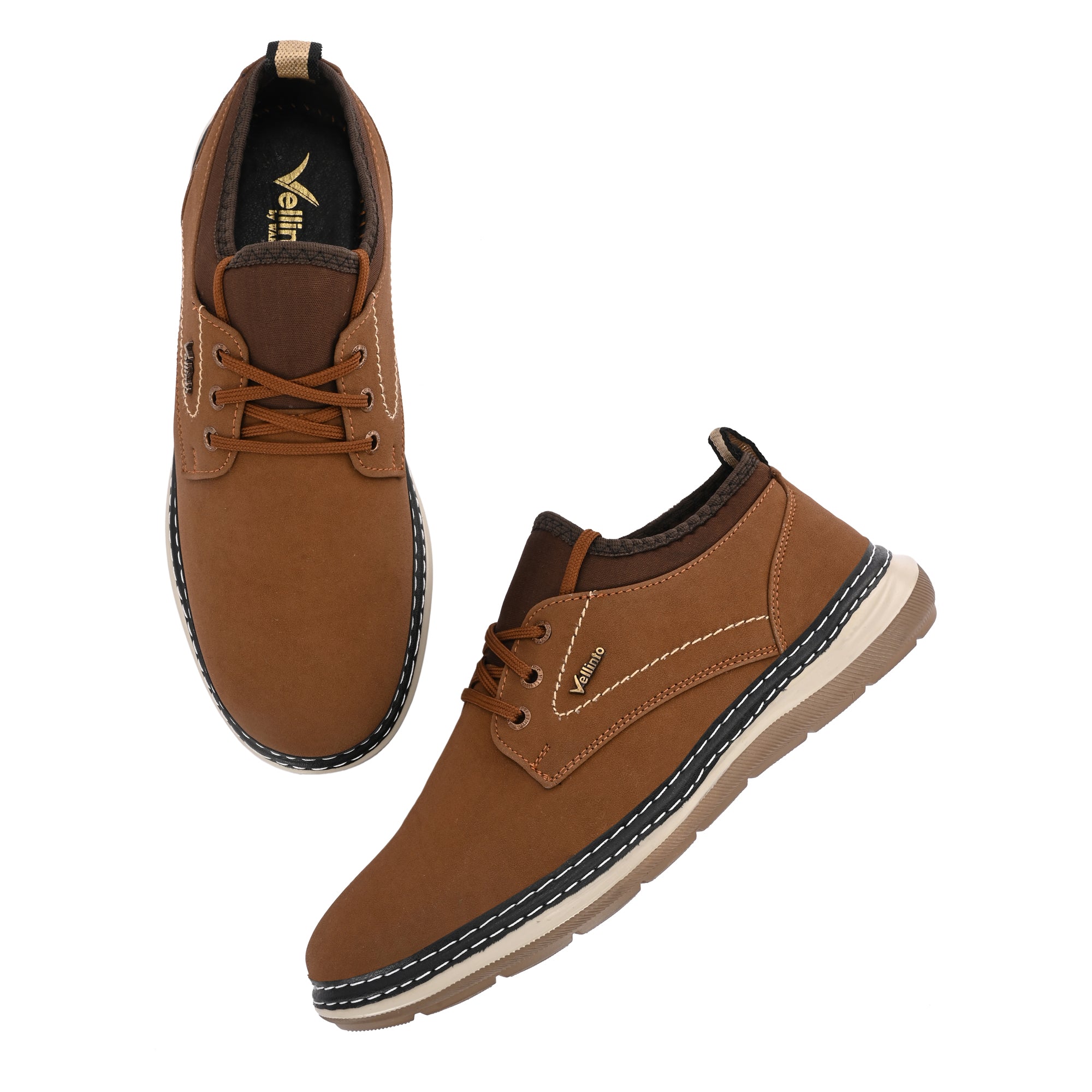 Vellinto Vellino SLIPLACE Men’s Casual Canvas Shoes with Contrast Stitching Casuals For Men