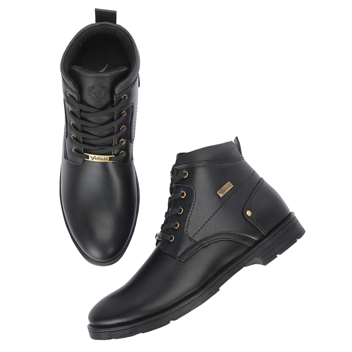 Vellinto FRONTIER Casual Boots For Men ll Synthetic Leather Boots
