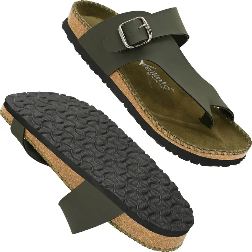 Vellinto OMAR Toe Strap Sandals ll Berkin-Style Slippers For Men